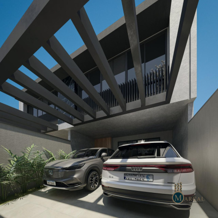 BELÍSSIMO SOBRADO COM PISCINA NO LOTEAMENTO TERRAS ALTAS EM CAMBORIÚ 