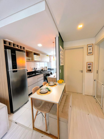 Apartamento mobiliado