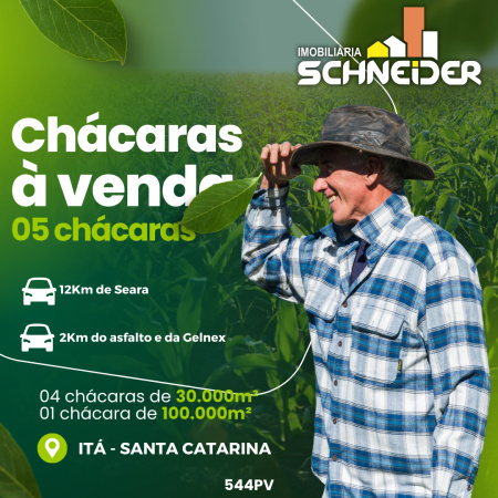 Cinco incríveis chácaras à venda!