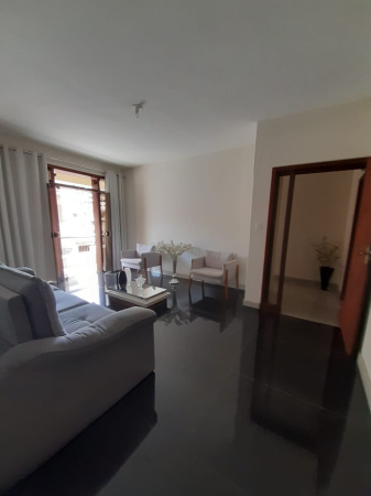 Sala de vista com varanda 