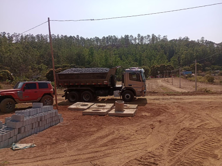 andamento da obra