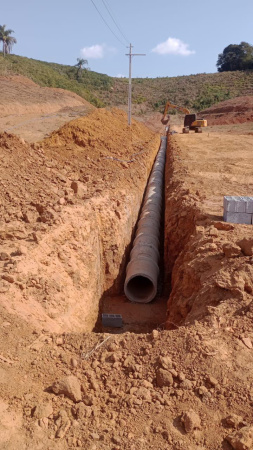 andamento da obra