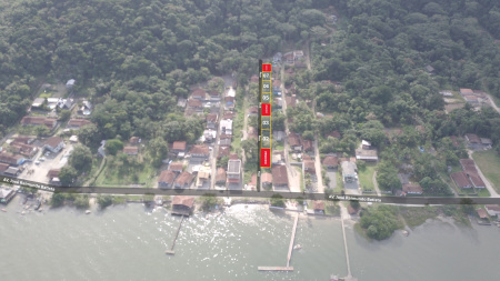 TERRENO COM LOCALIZAÇÃO PRIVILEGIADA NA BAÍA - 250m²