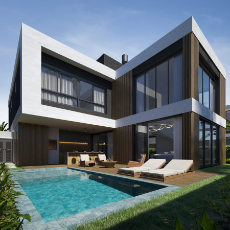 Casa em Condomínio de Alto Padrão com 4 Suítes e Ampla Área de Lazer 