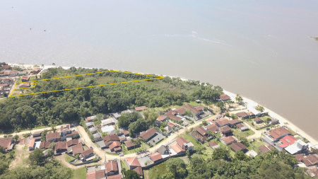 Terreno Pé na Areia na Vila da Glória – São Francisco do Sul/SC
