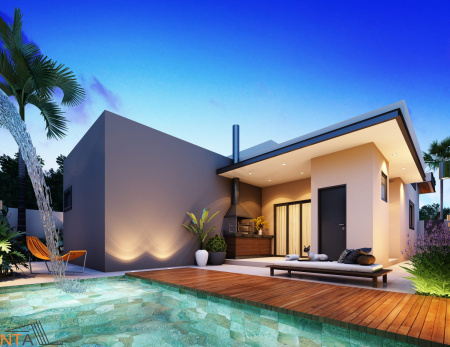 Casa à Venda no Condomínio Terras do Vale – 3 Dormitórios, Área Gourmet e Lazer Completo em Caçapava